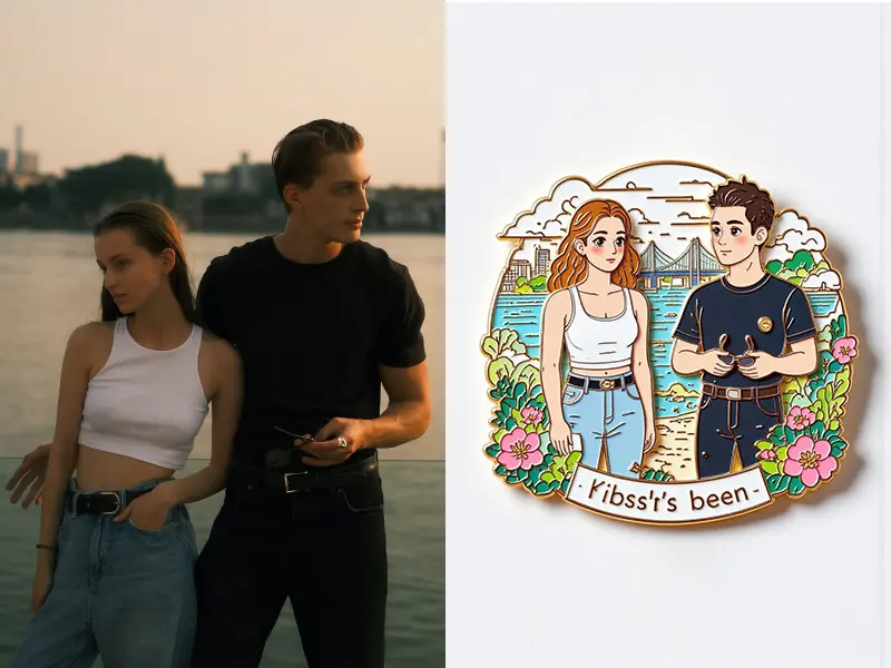 turn your photo into fridge magnets