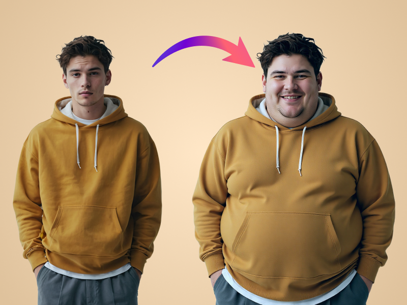 make someone fat ai