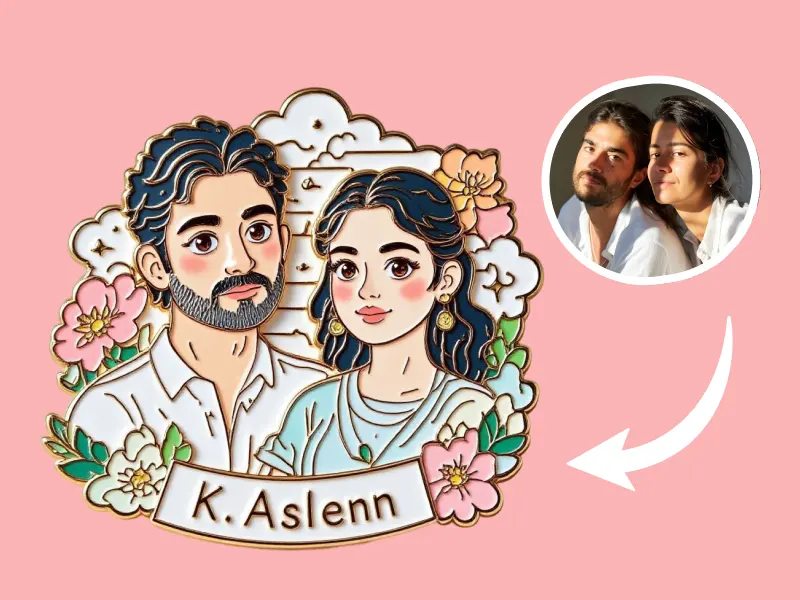 ai custom photo magnets for fridge