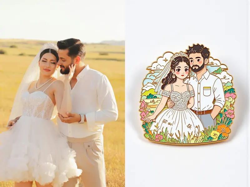 ai custom photo magnets for fridge