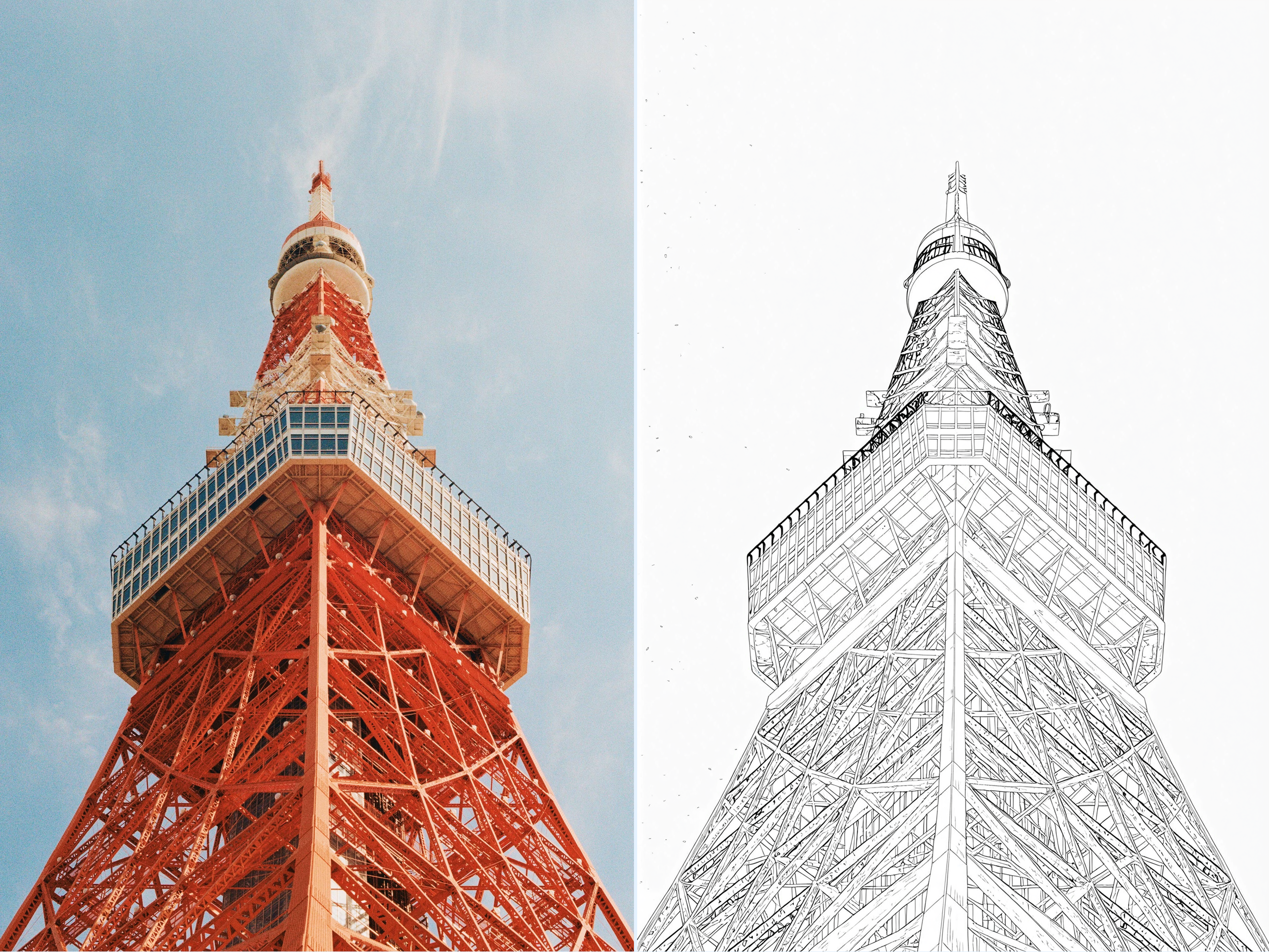 transform photo to sketch
