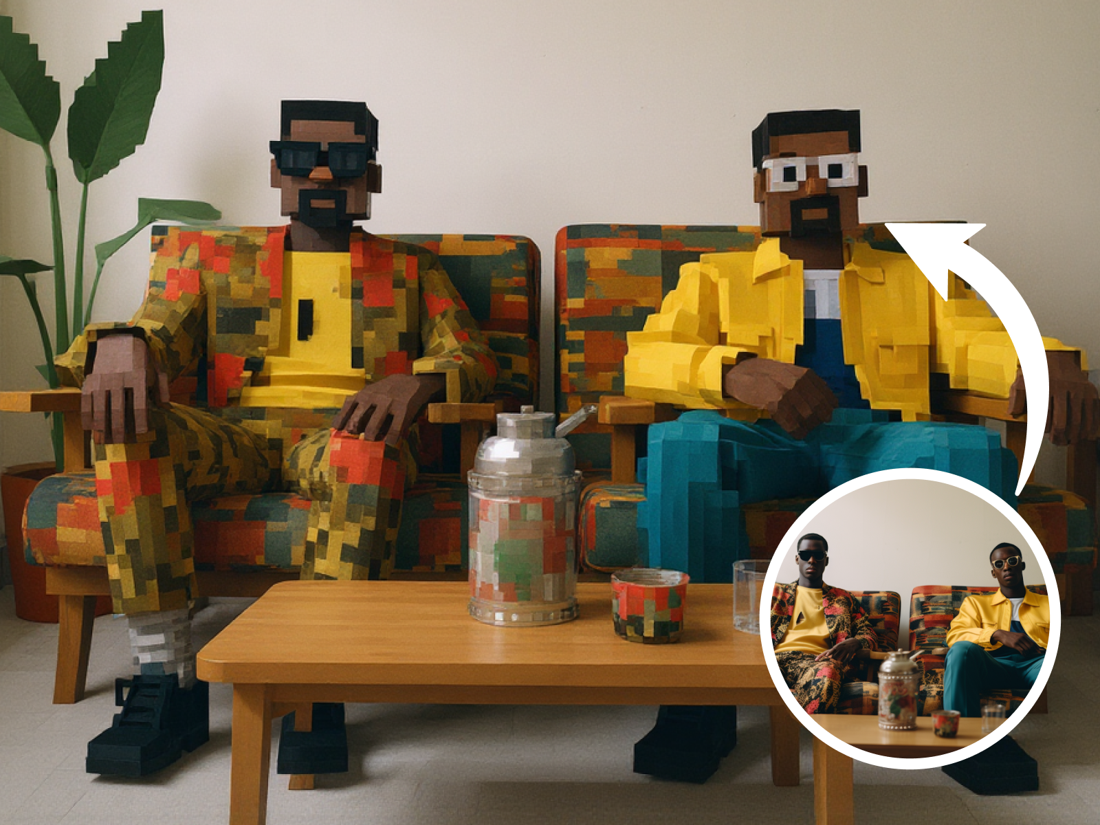 AI generated Minecraft