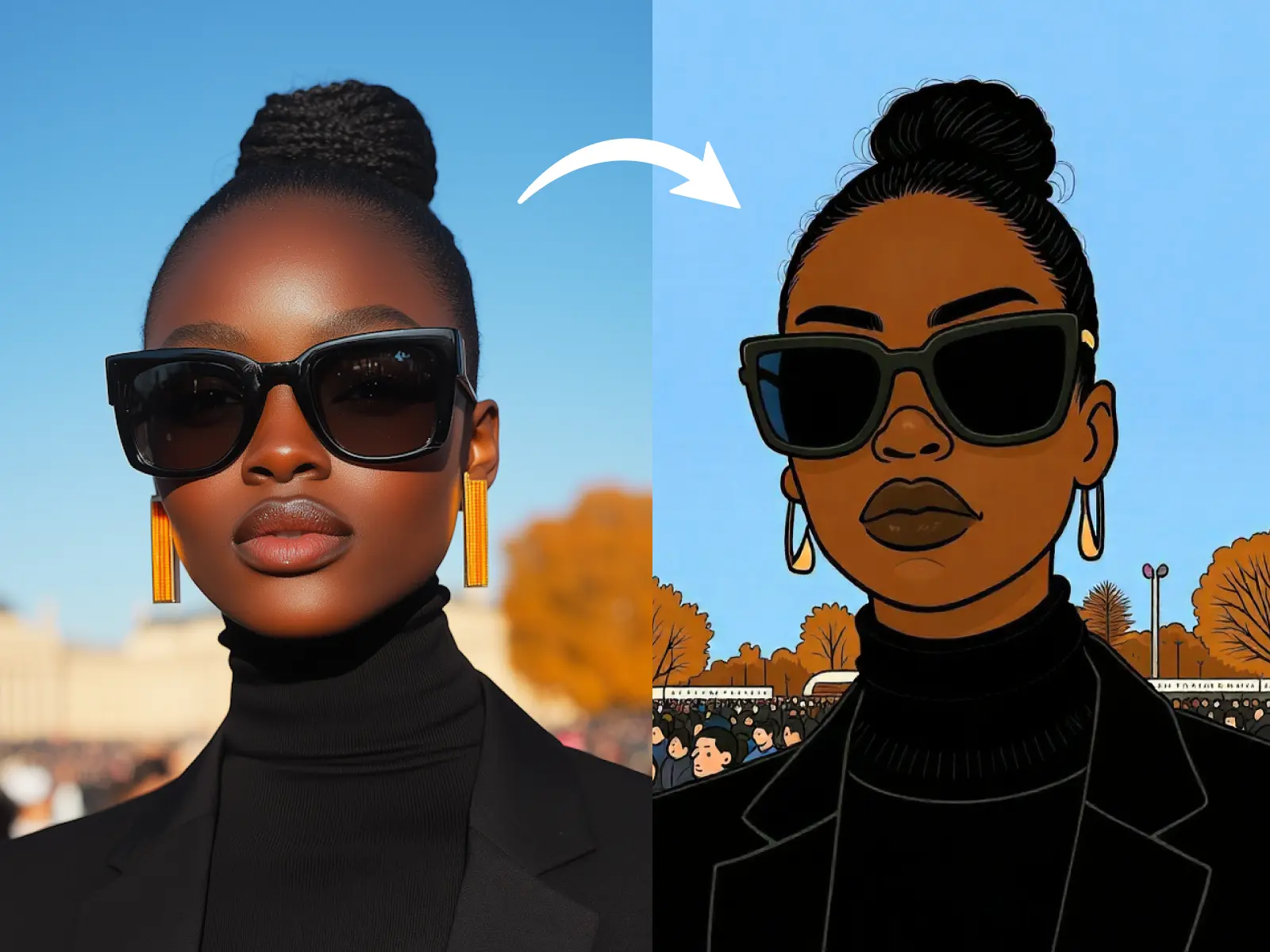 snoopy filter for photo transformation