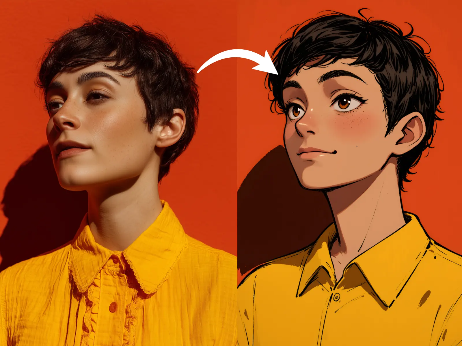 AI for Cartoon Conversion