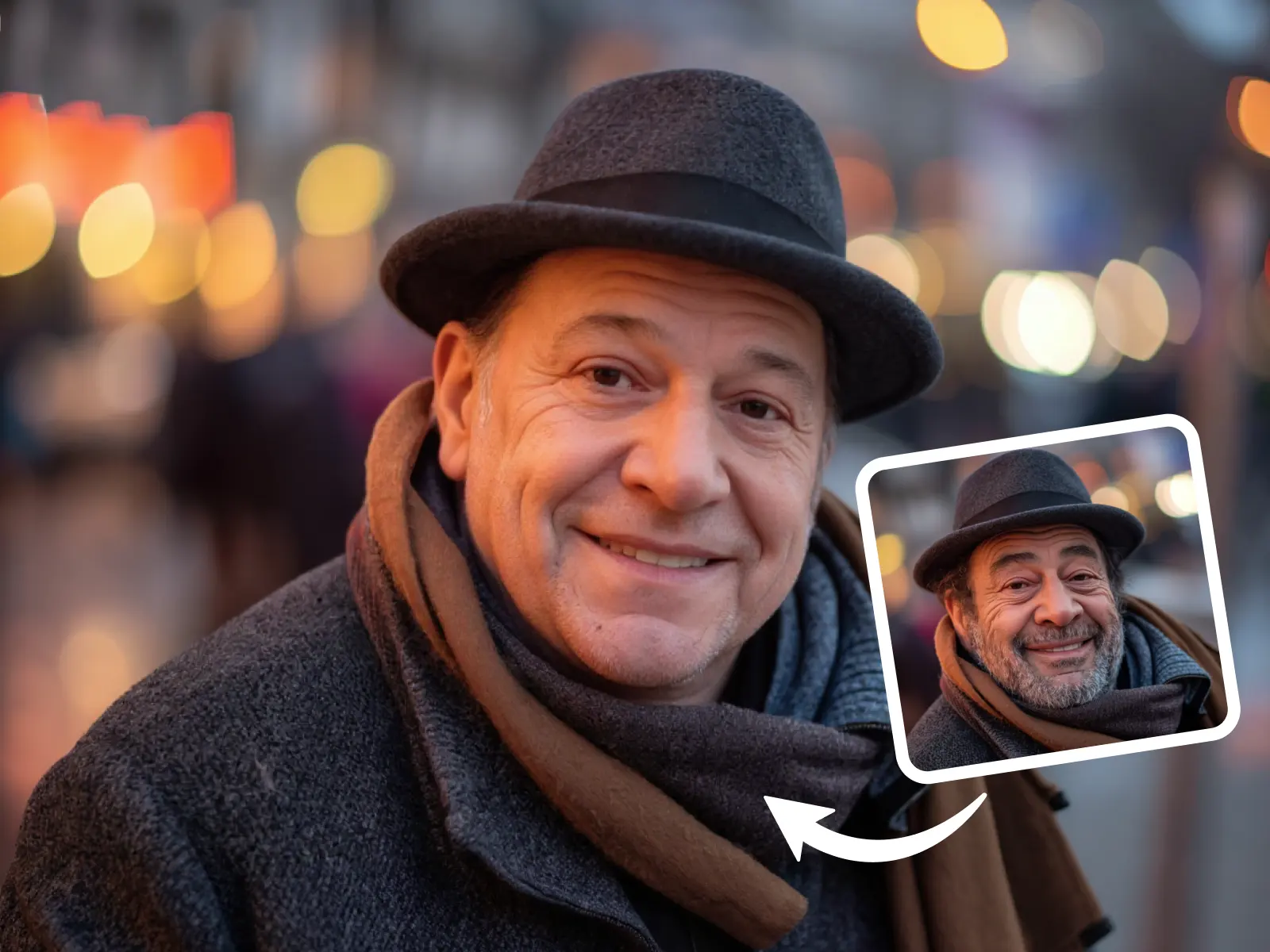 mustache remover filter