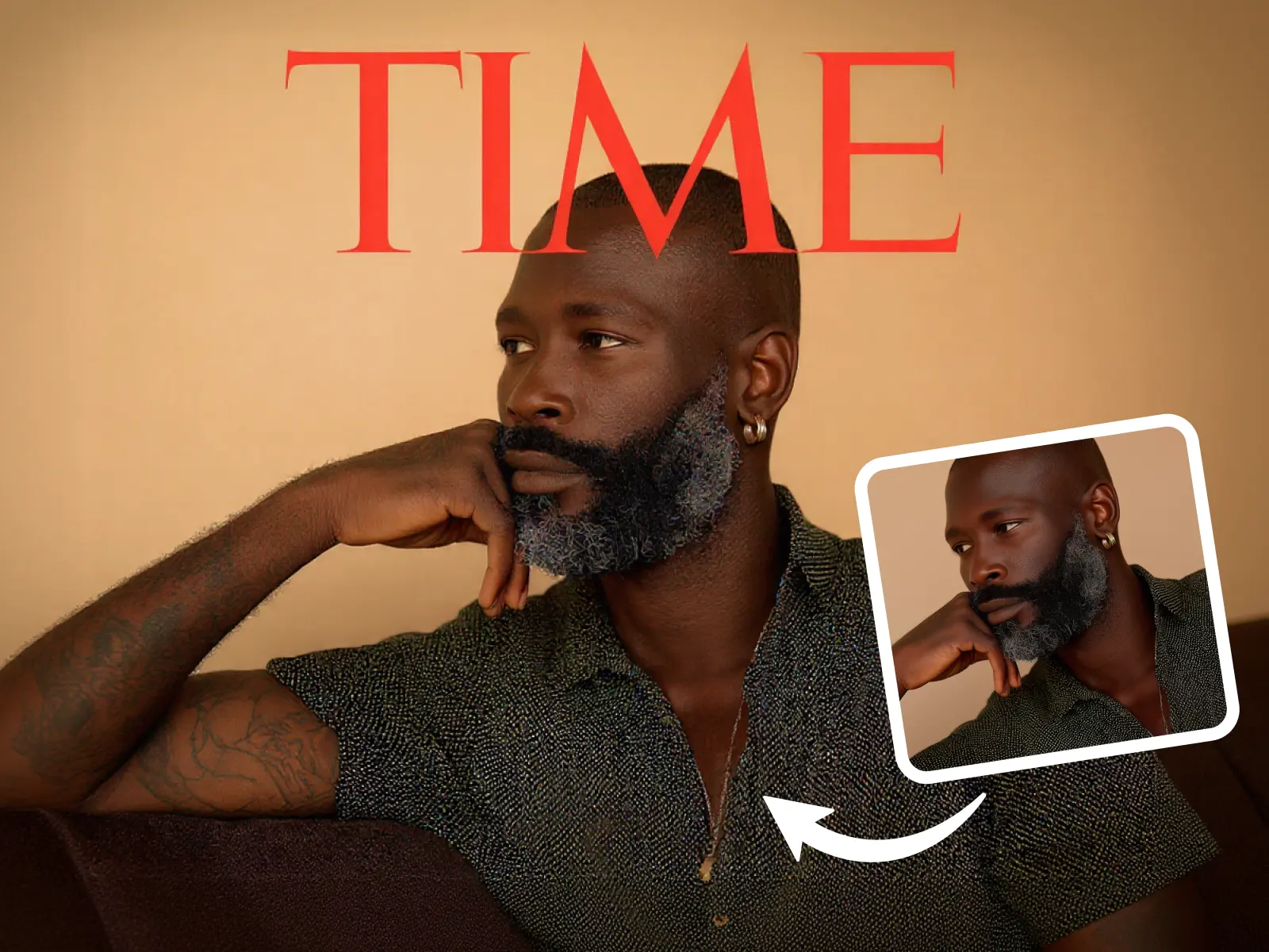 Time magazine cover generator