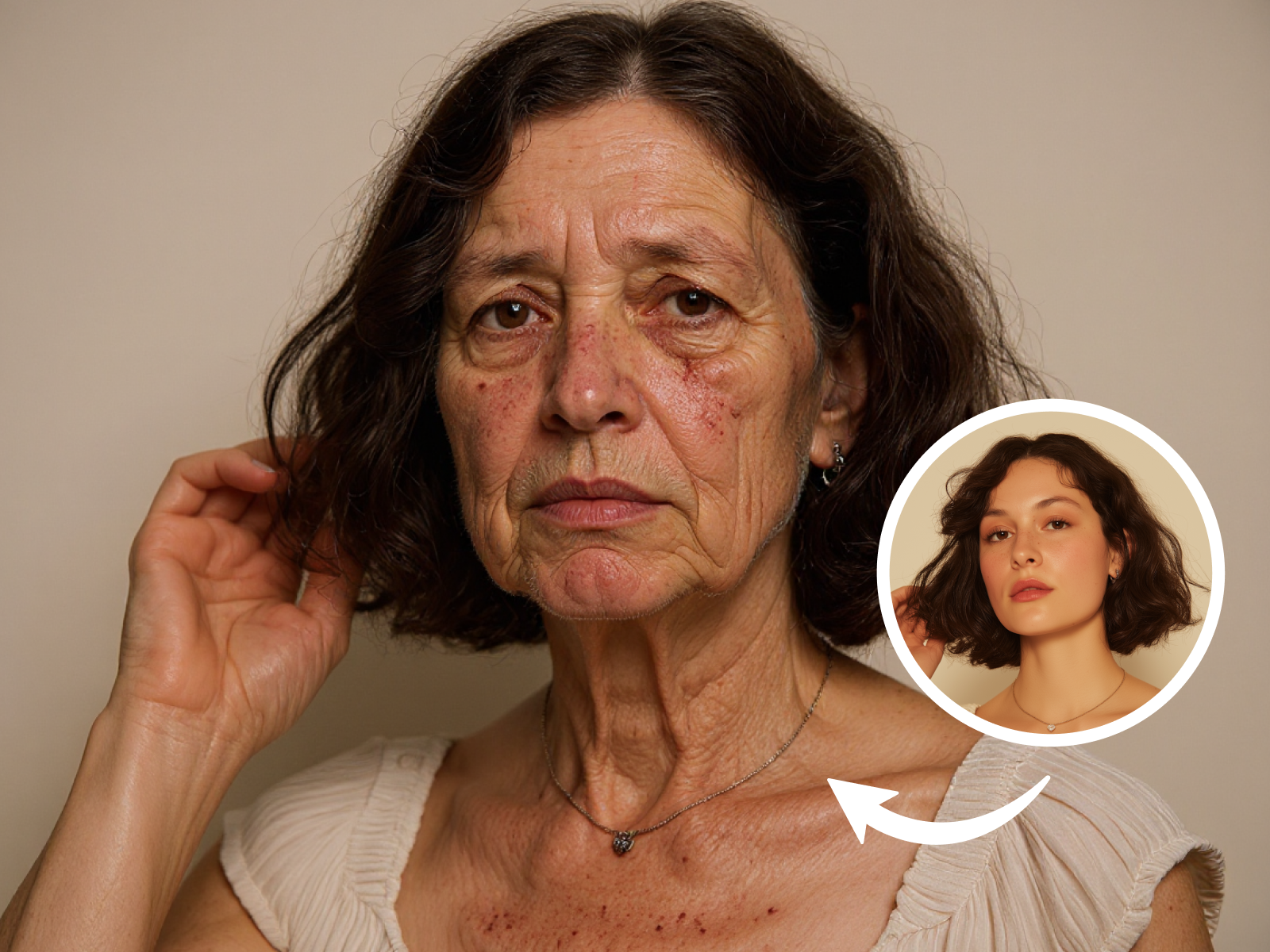 free face aging online
