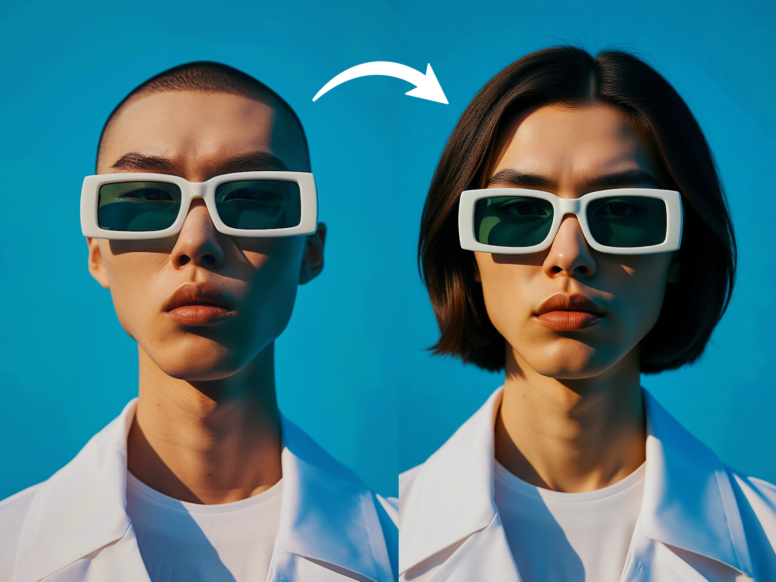 AI Long Hair Filter