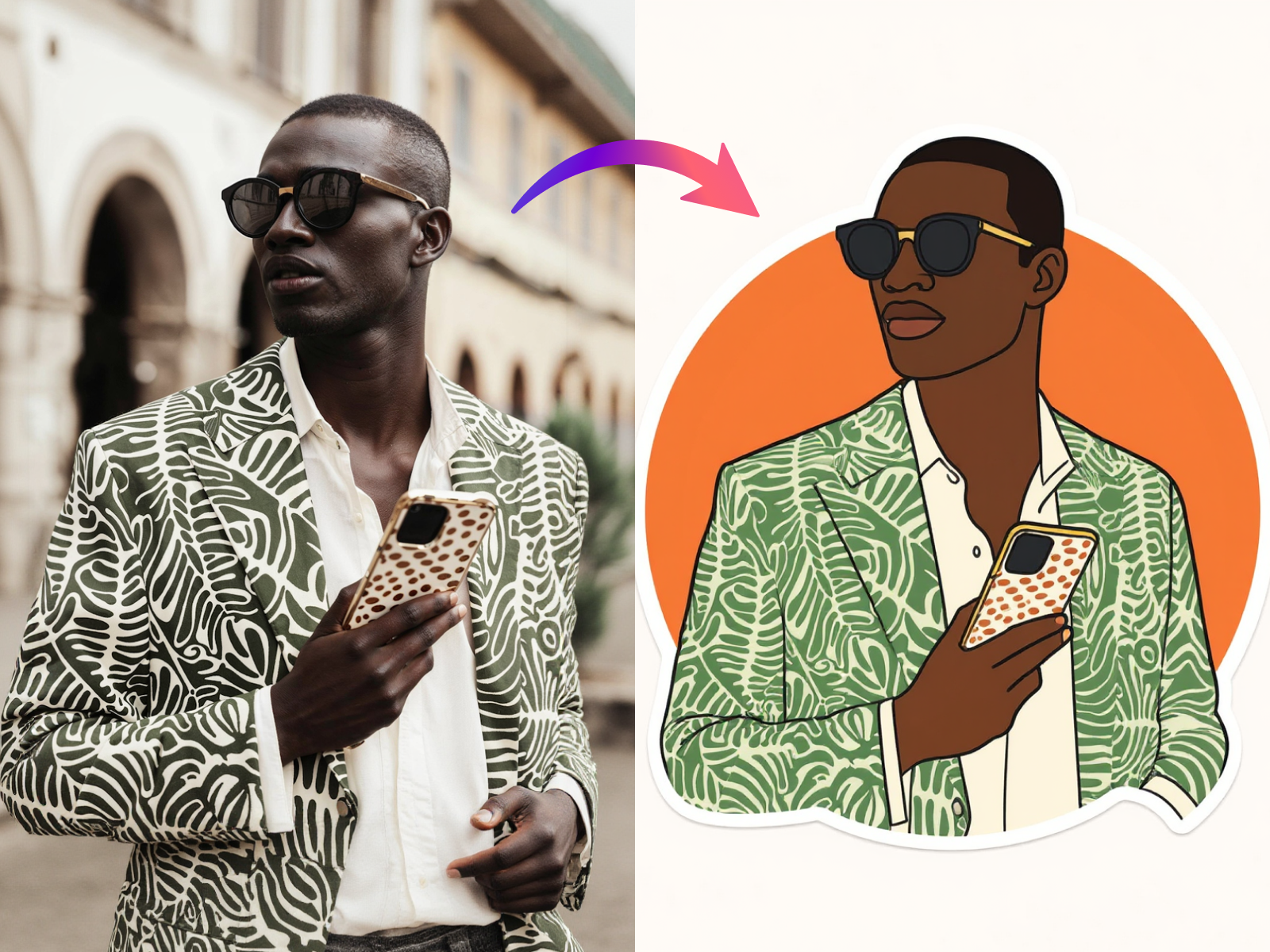 create AI stickers