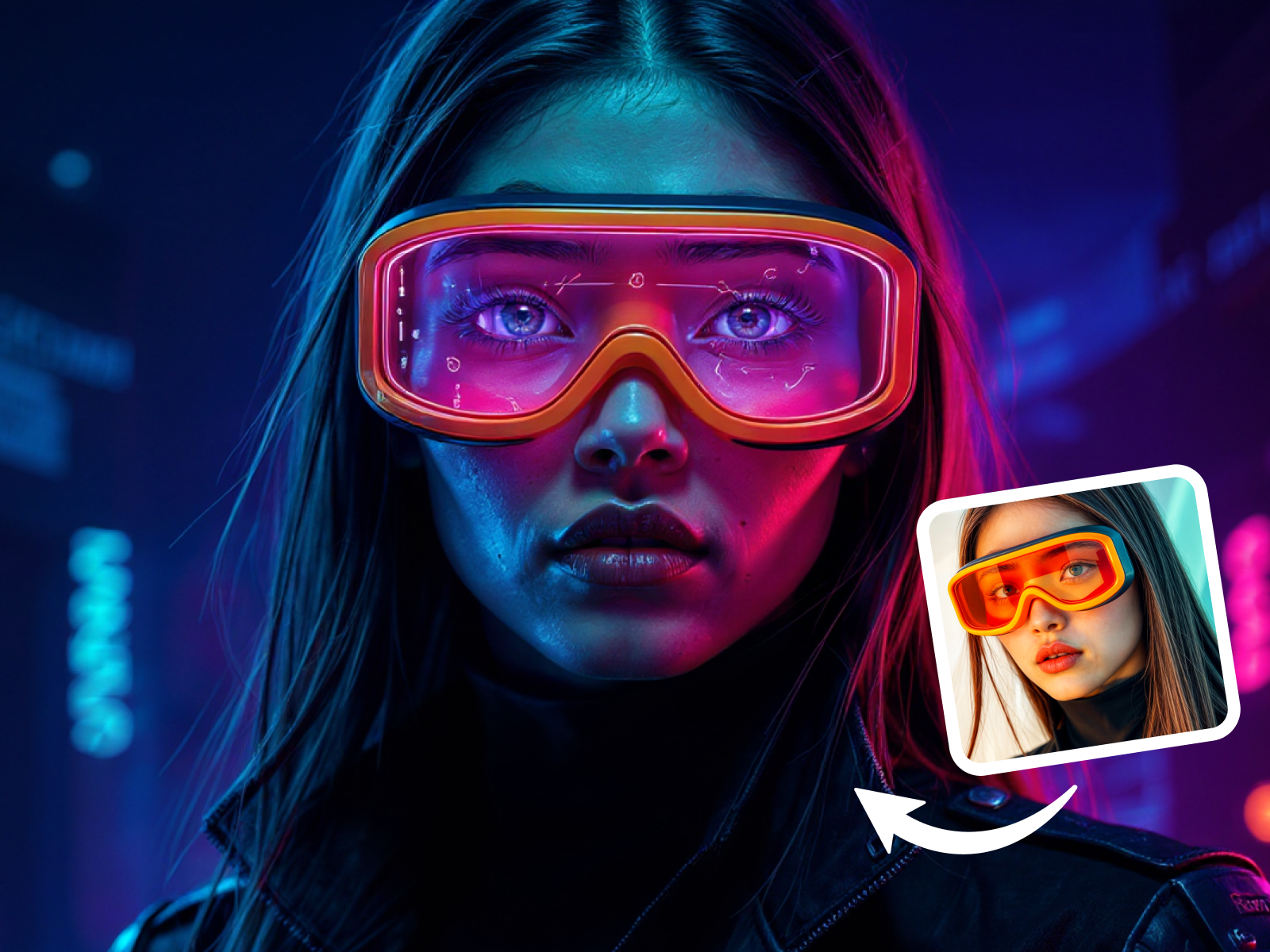 AI Cyberpunk Filter