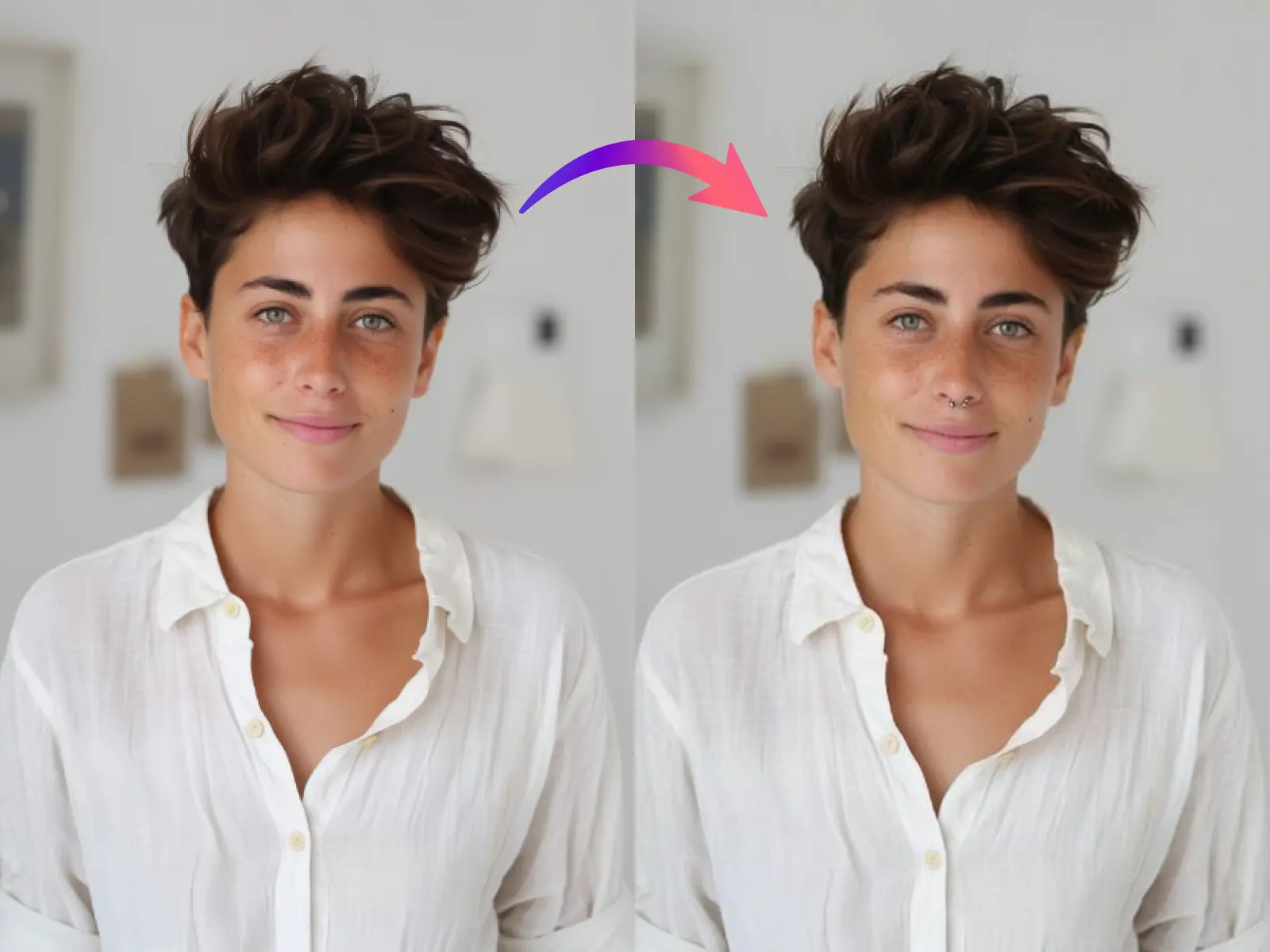 nose piercing try on filter