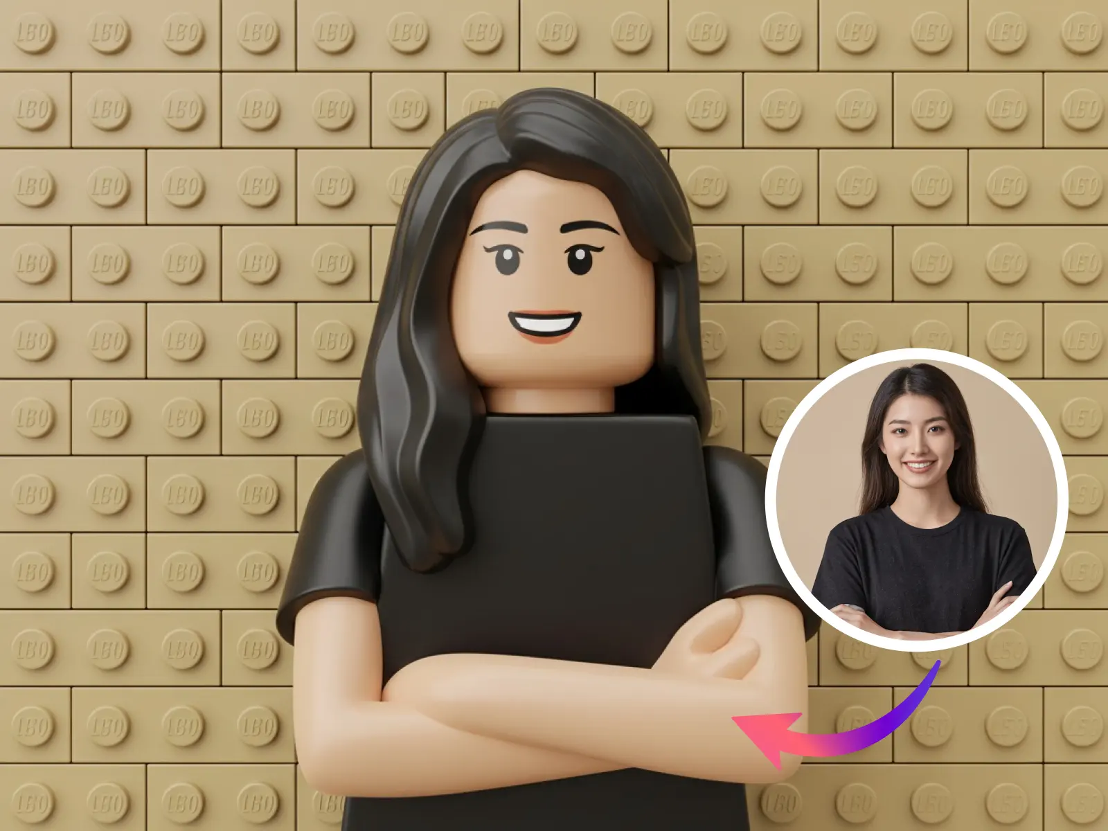 lego art picture generator