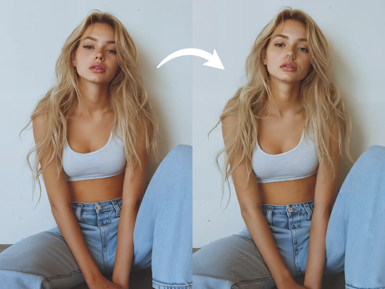 nose piercing filter