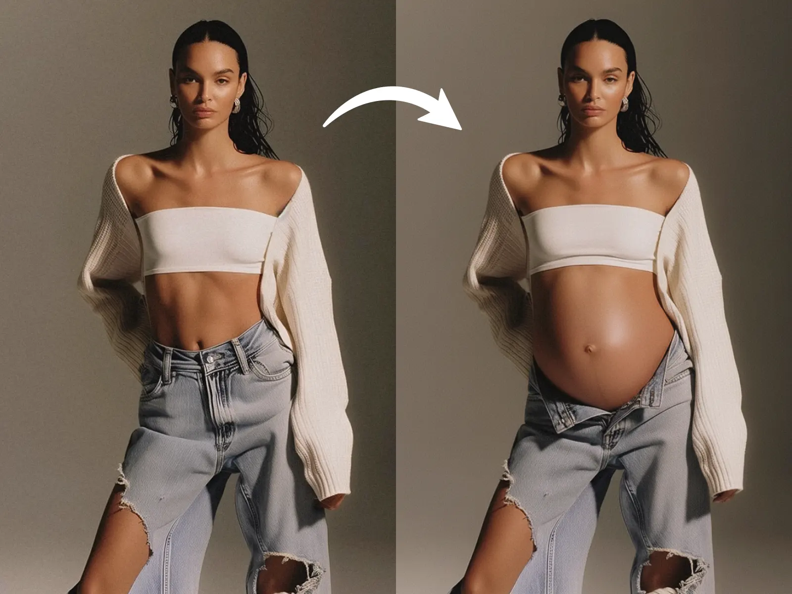 pregnant AI generator online