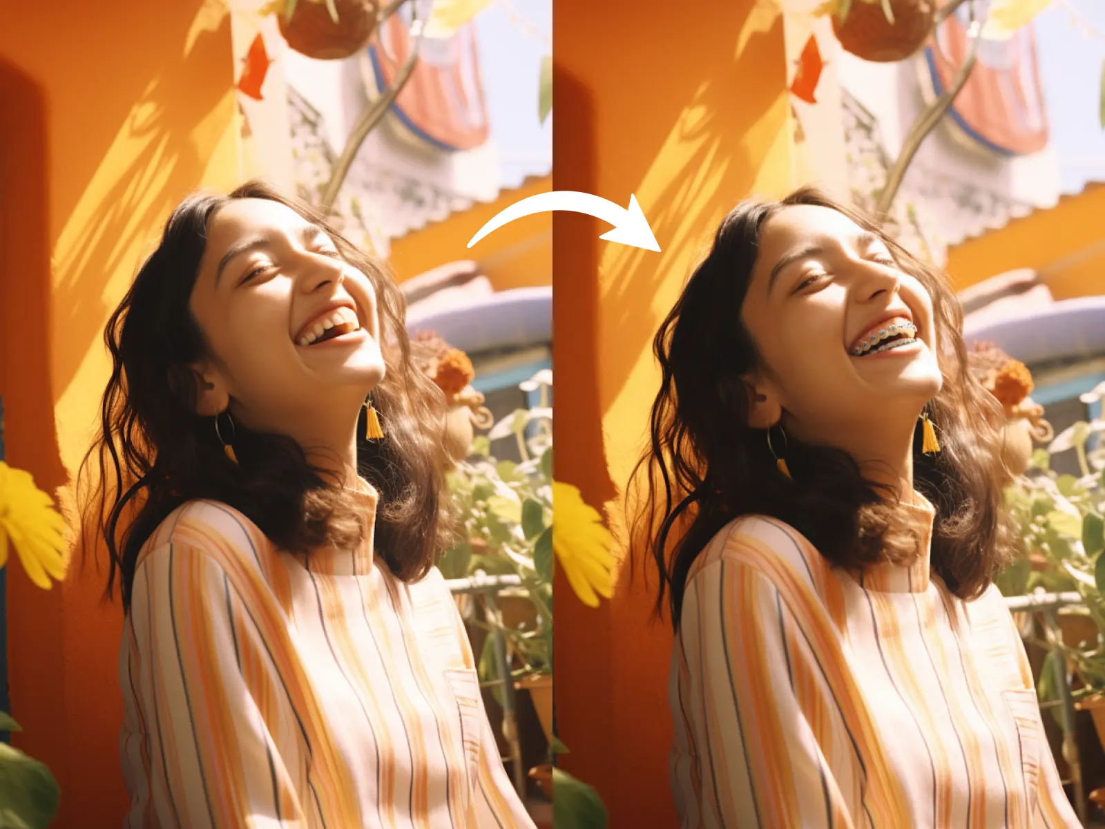 how will i look with braces filter