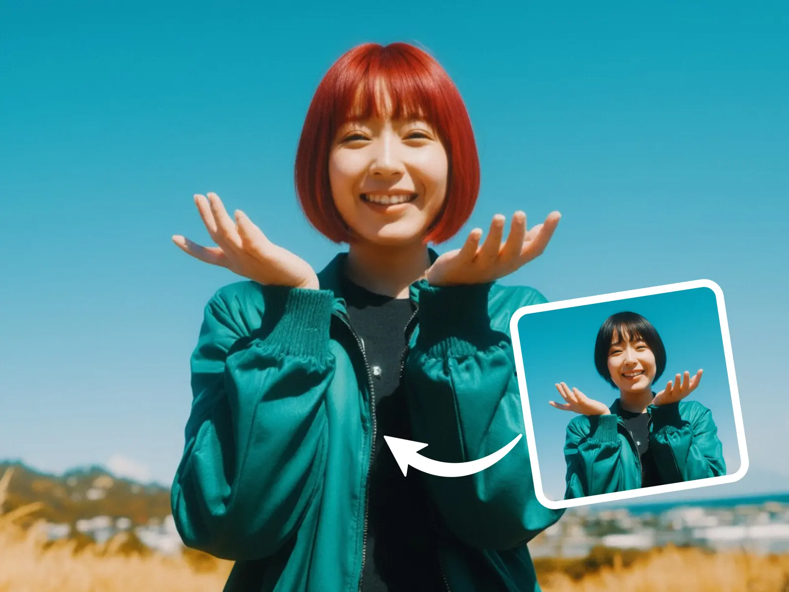 nano banana ai change your hair color