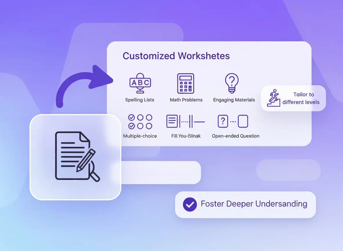 AI Worksheet Generator