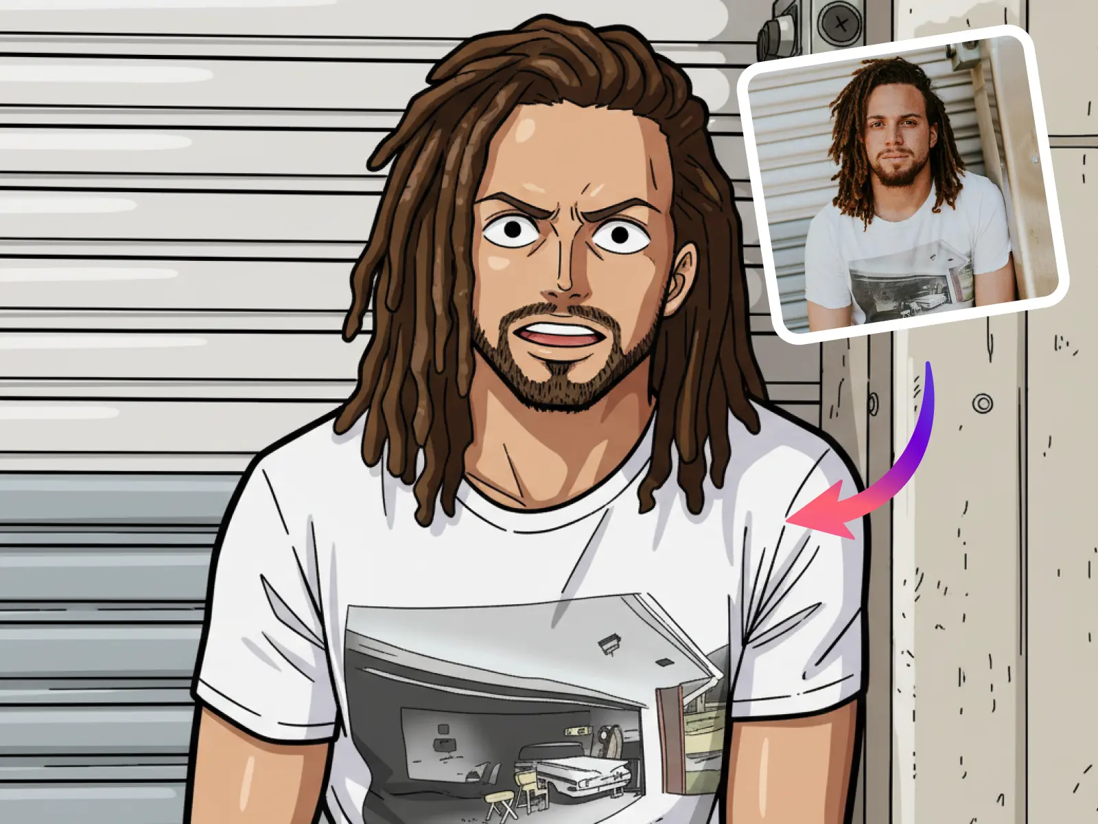 turn your image onto one piece style