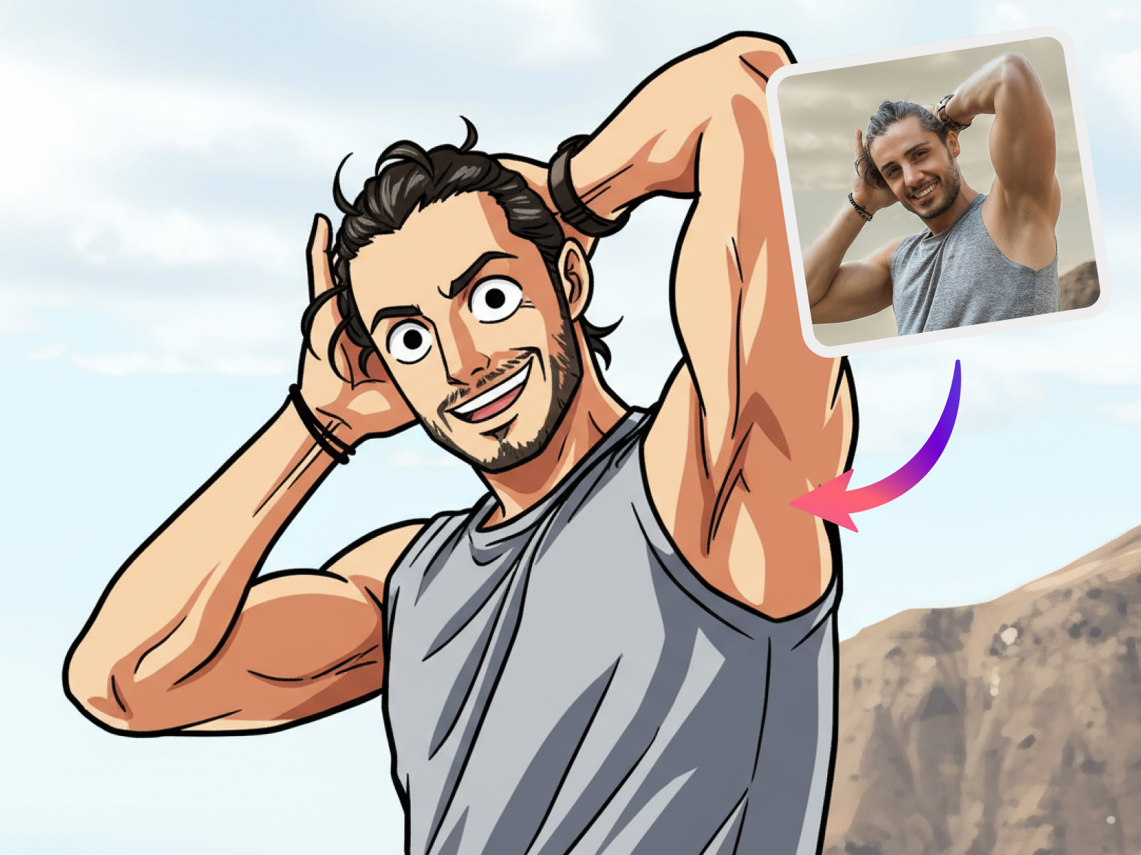 Make Me One Piece Style Image Generator