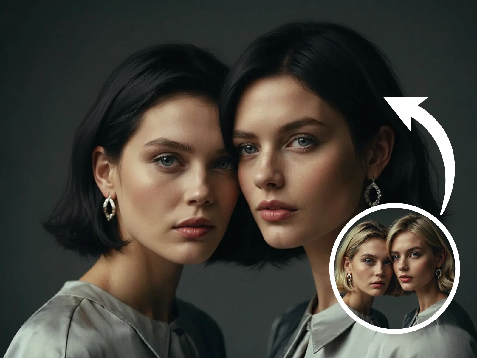 black hair color filter