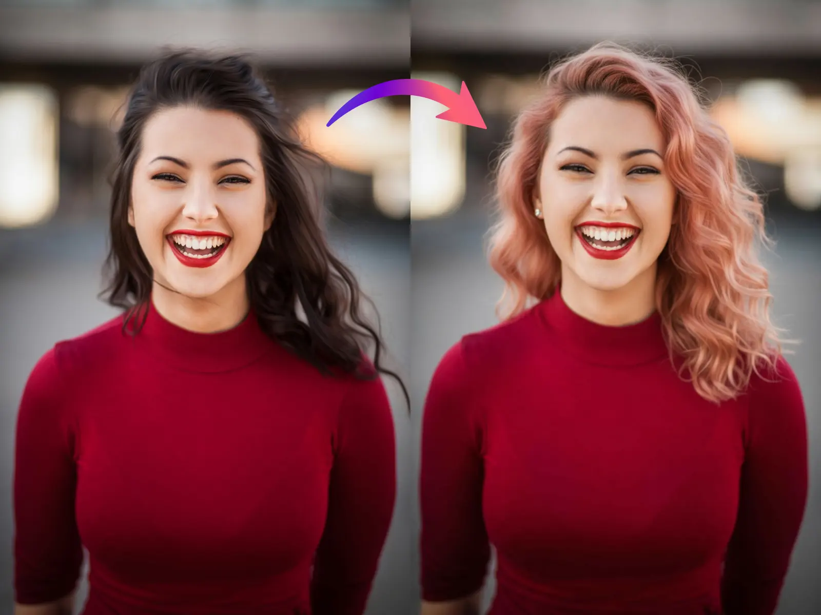 photos of strawberry blonde hair