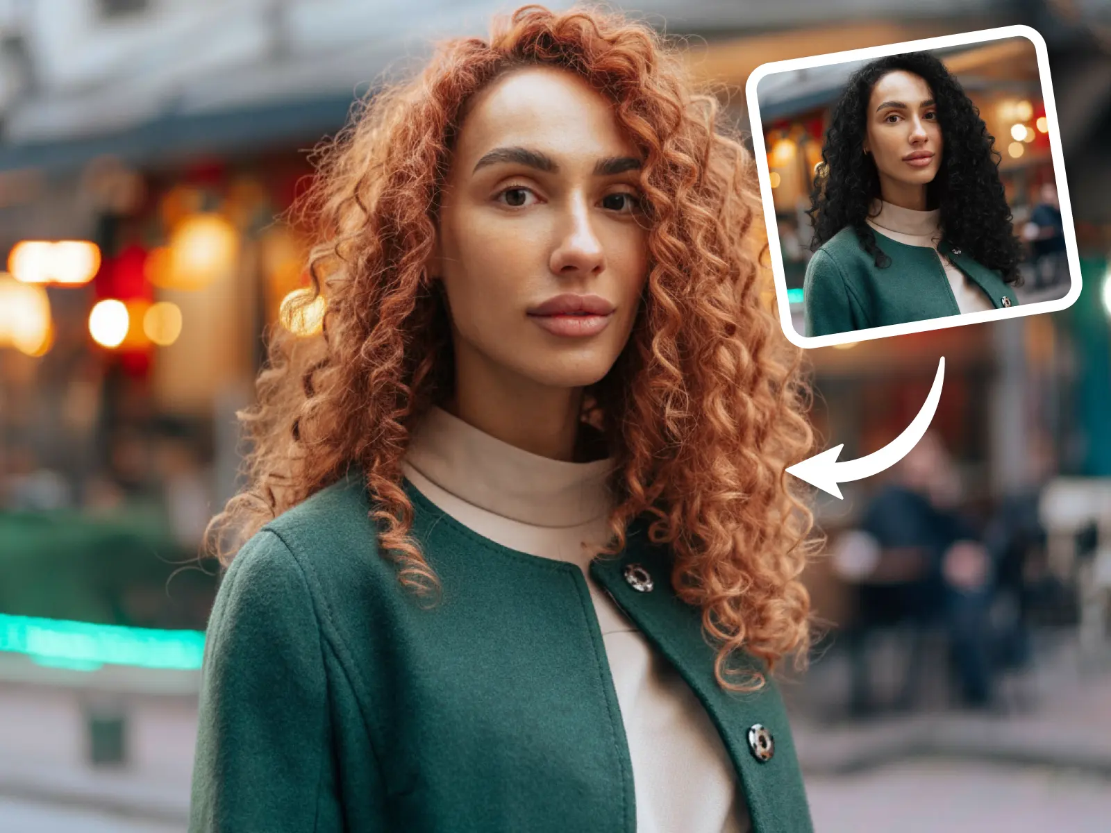 Strawberry Blonde Hair Filter