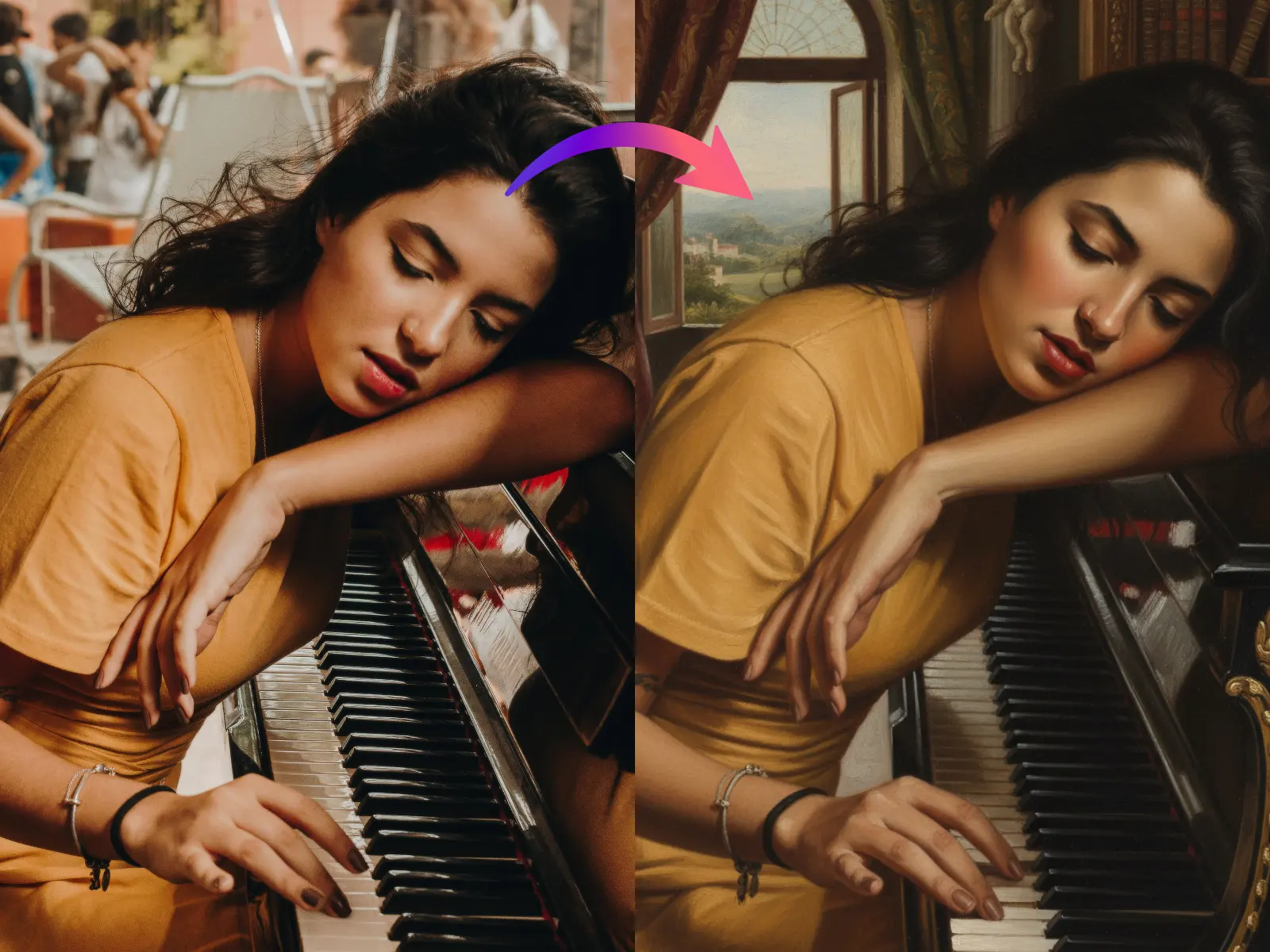 ai renaissance painting filter