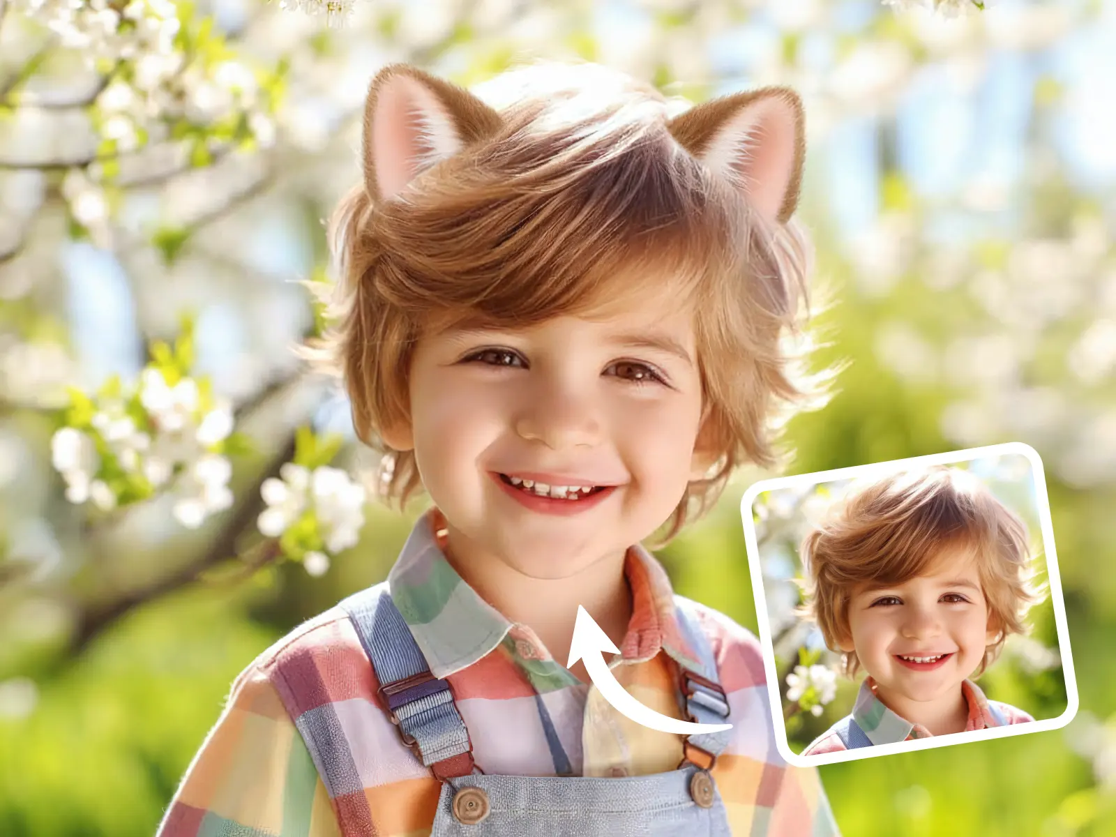 add cat ears to your photo