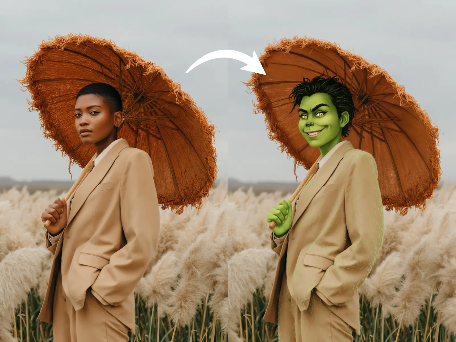 grinch photo filter