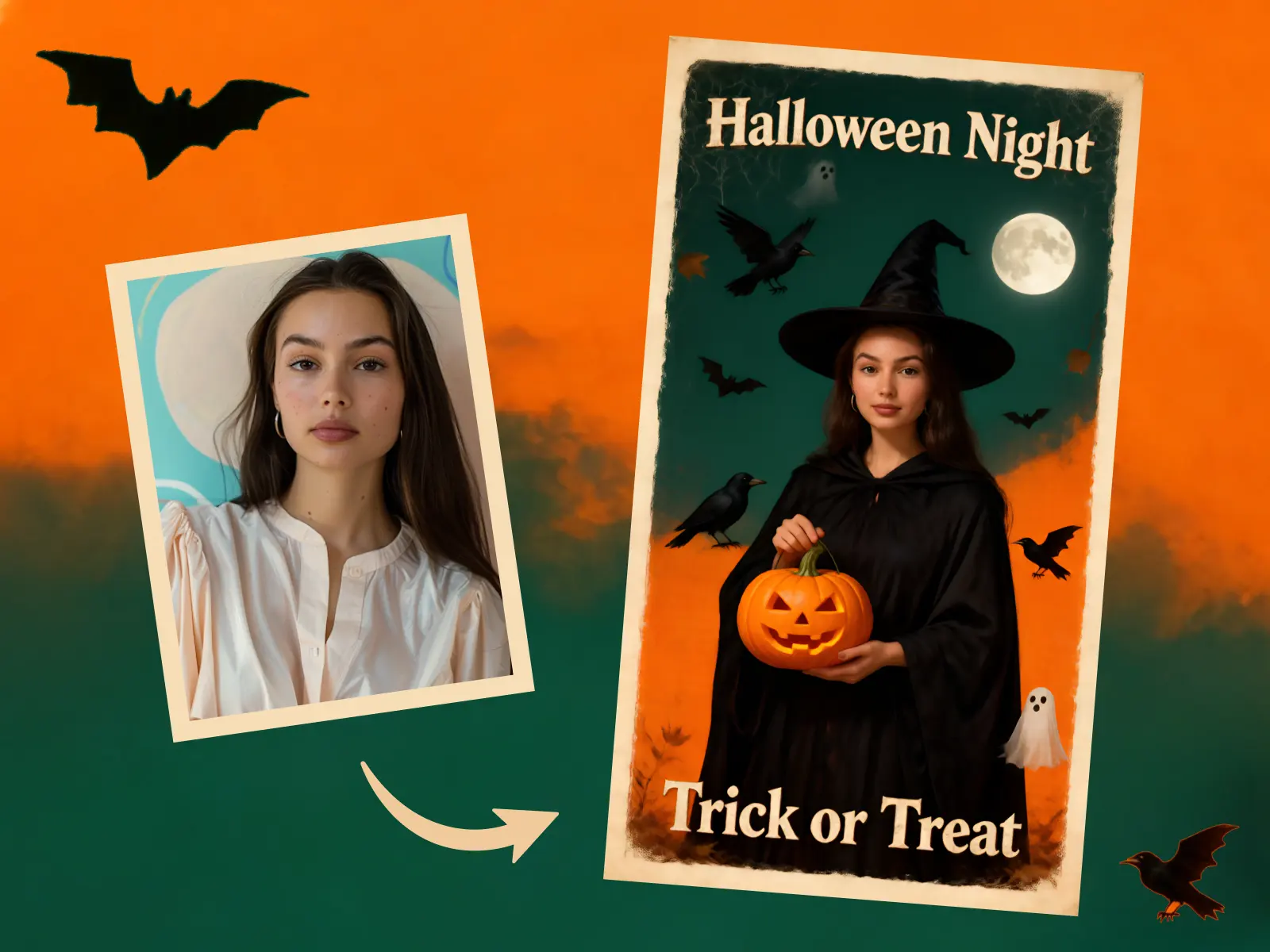 halloween poster template