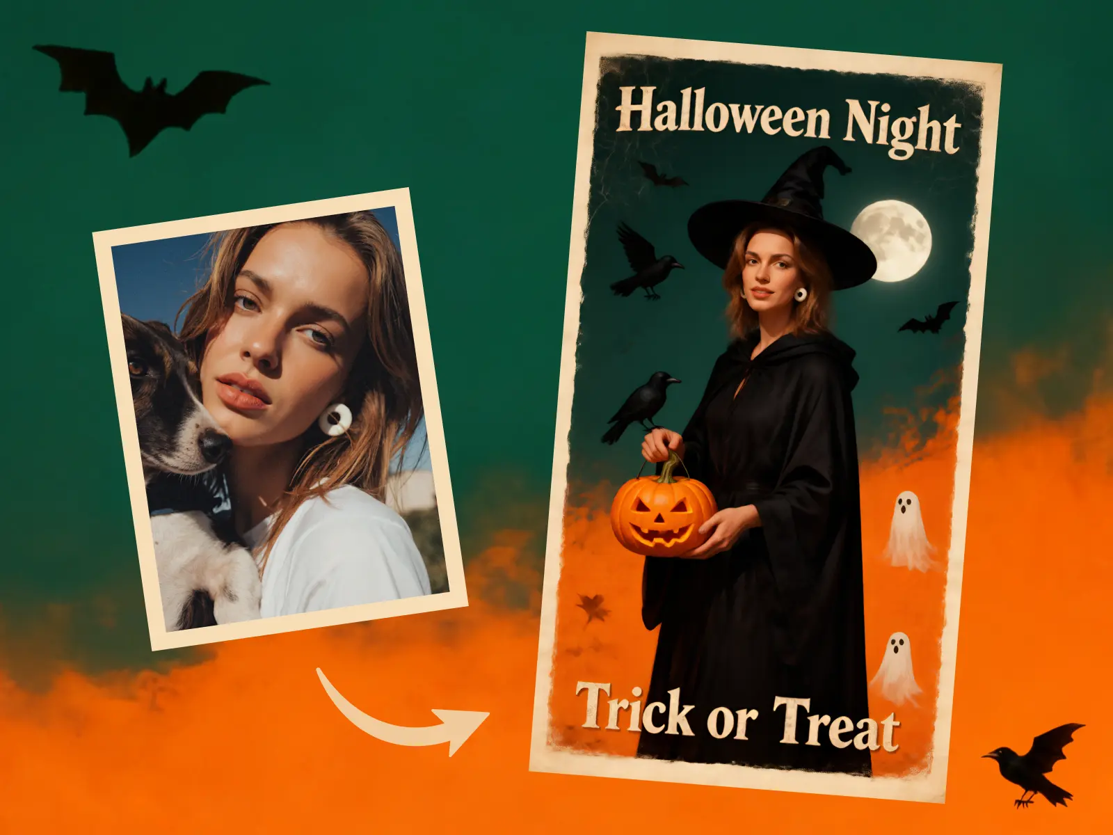 halloween poster art