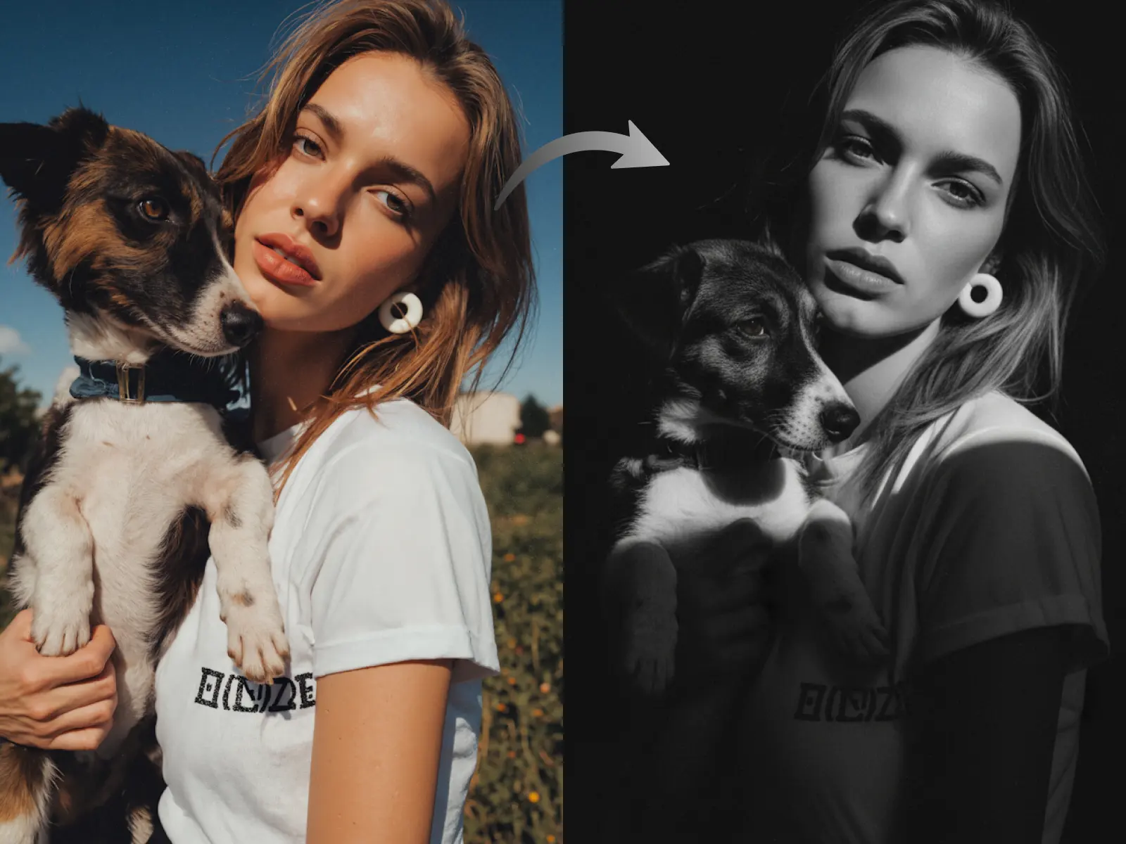  fine art black and white portrait photography