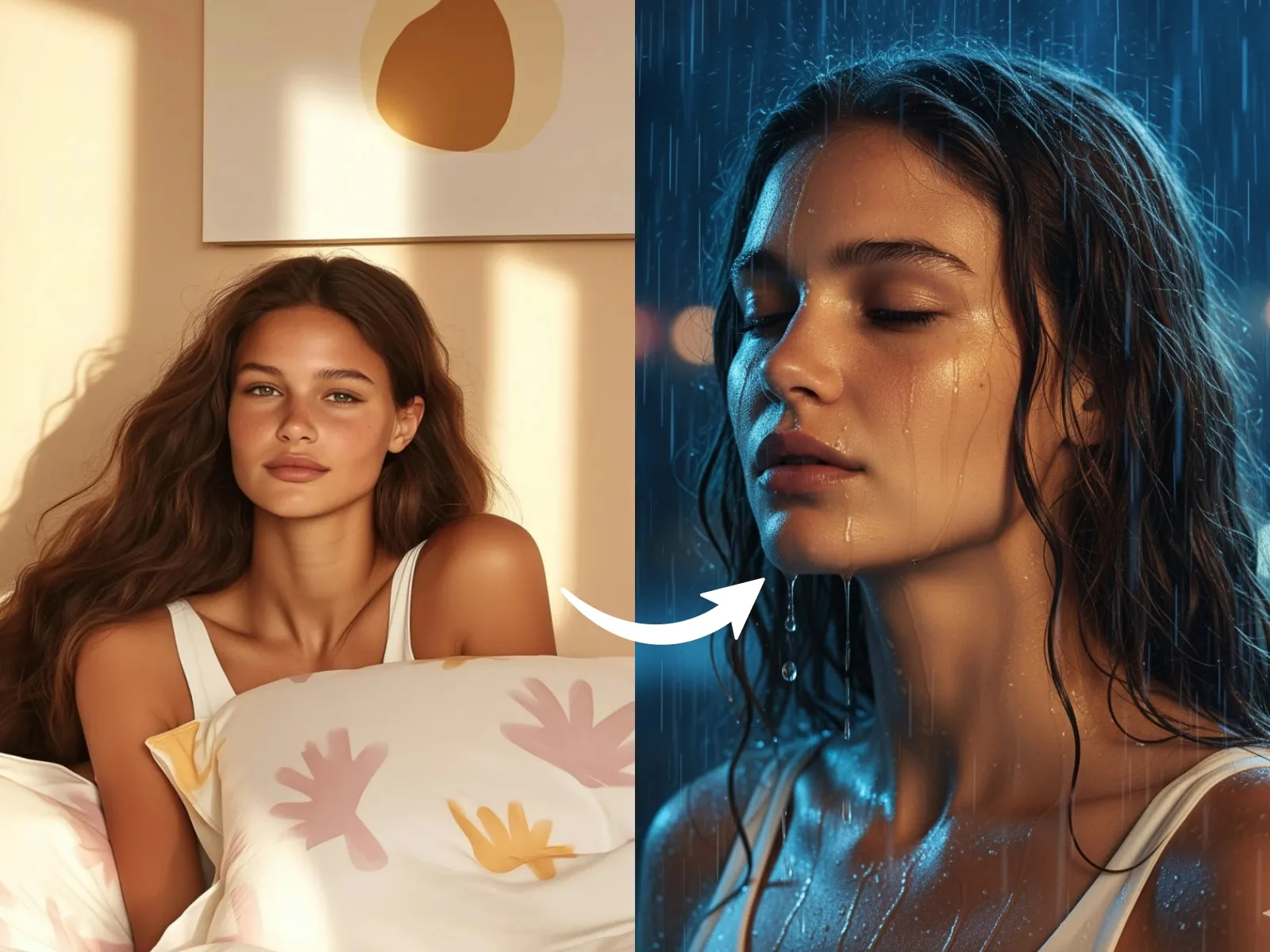 AI Rain Photo Filter