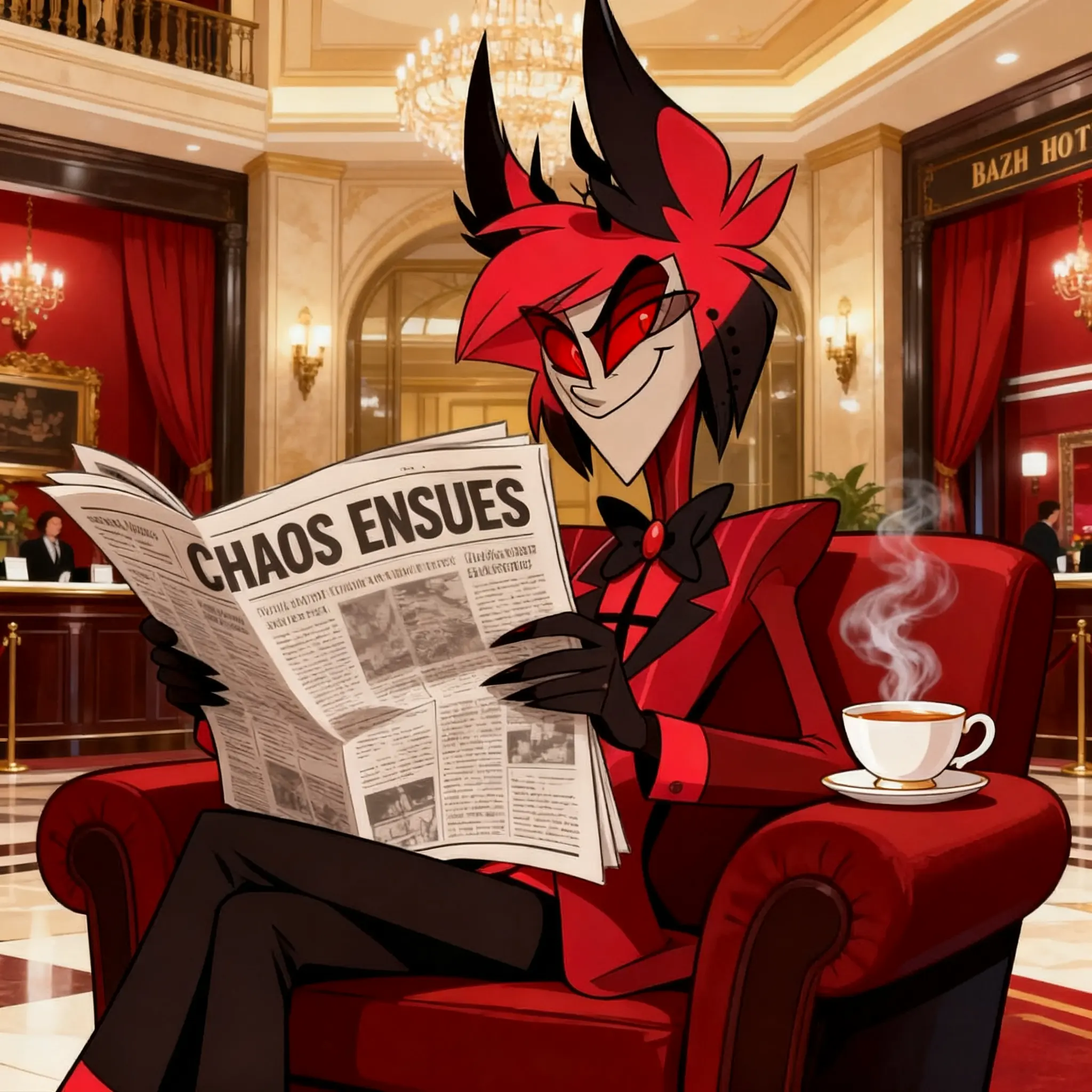 Alastor Fan Art Generator: Hazbin Hotel Drawings | AIAI.com