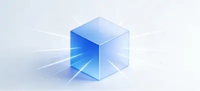 Imagen de estilo de icono visual abstracto de IA