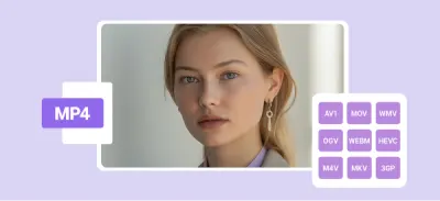 مرئي دعم MOV وMKV وWEBM