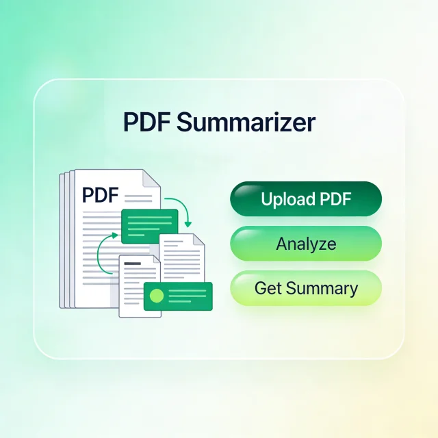Interfaz de resumen PDF