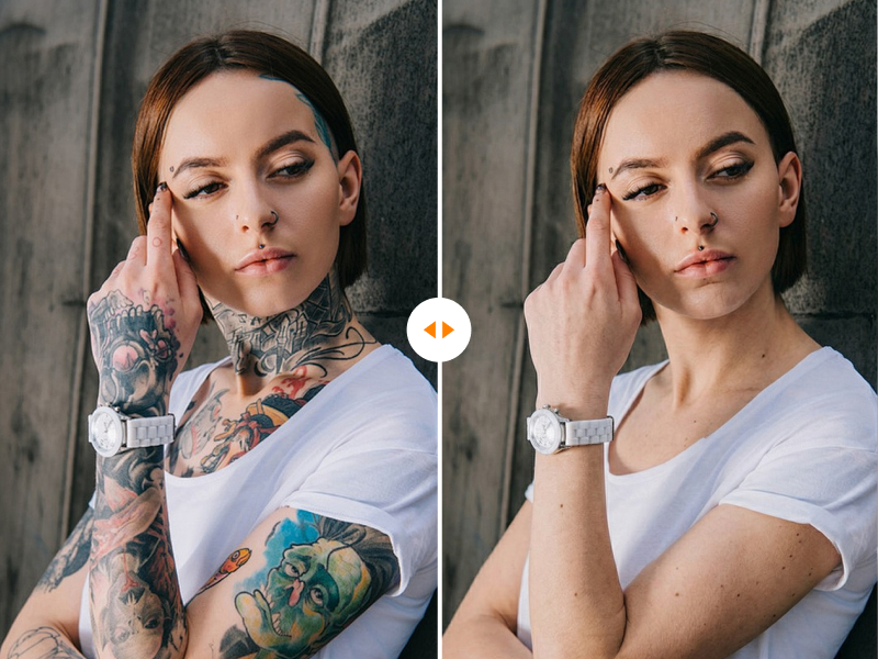 Flawless skin restoration preview