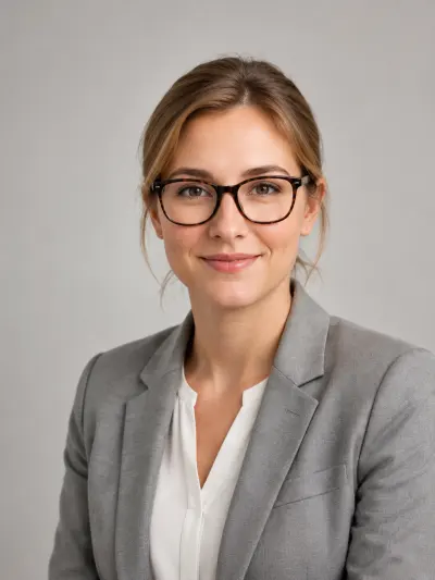 [PHOTO] portrait - Professional AI generated headshot. Style: Studio lighting, sharp. Color: brand.