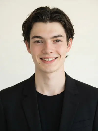 [PHOTO] portrait - Professional AI generated headshot. Style: Studio lighting, sharp. Color: brand.