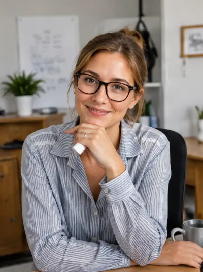 [PHOTO] portrait - Casual source photo for AI processing. Style: Natural. Color: neutral.