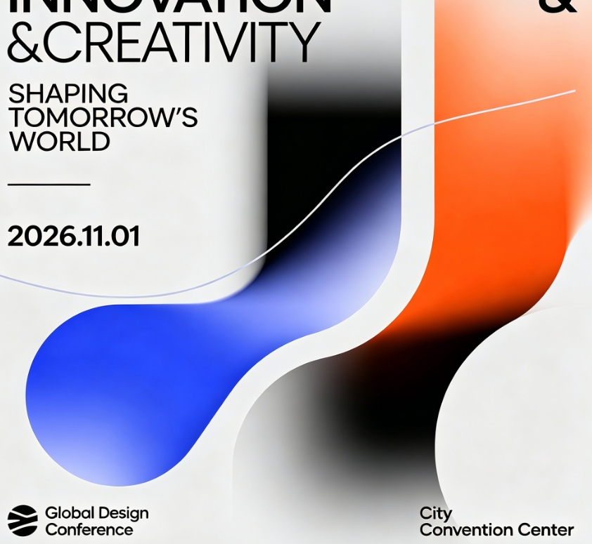 2026 Innovation & Creativity Global Design Conference poster