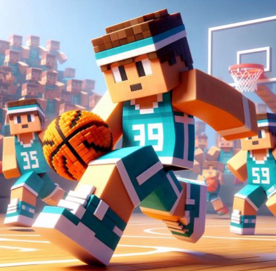 Basketball Sports Style Minecraft Skin Generator