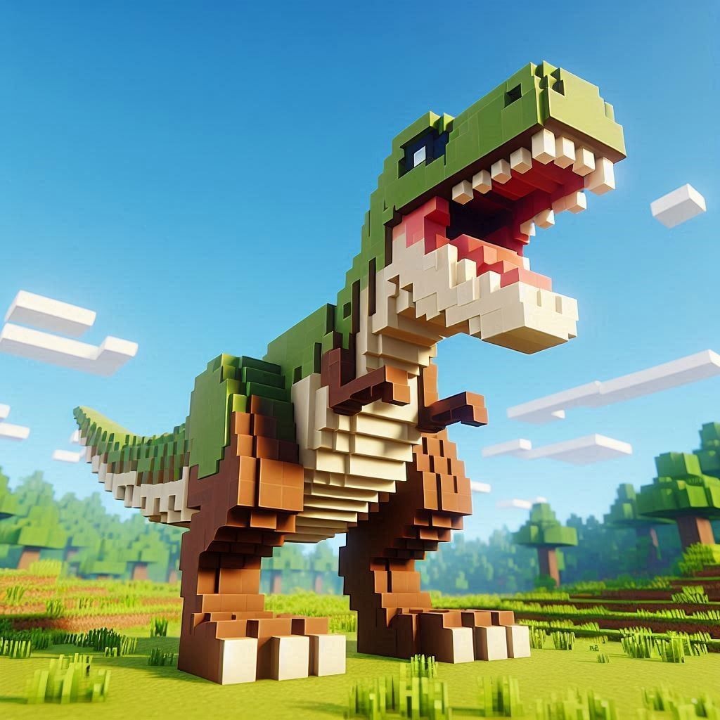 Jurassic Dinosaur Style Minecraft Skin Generator