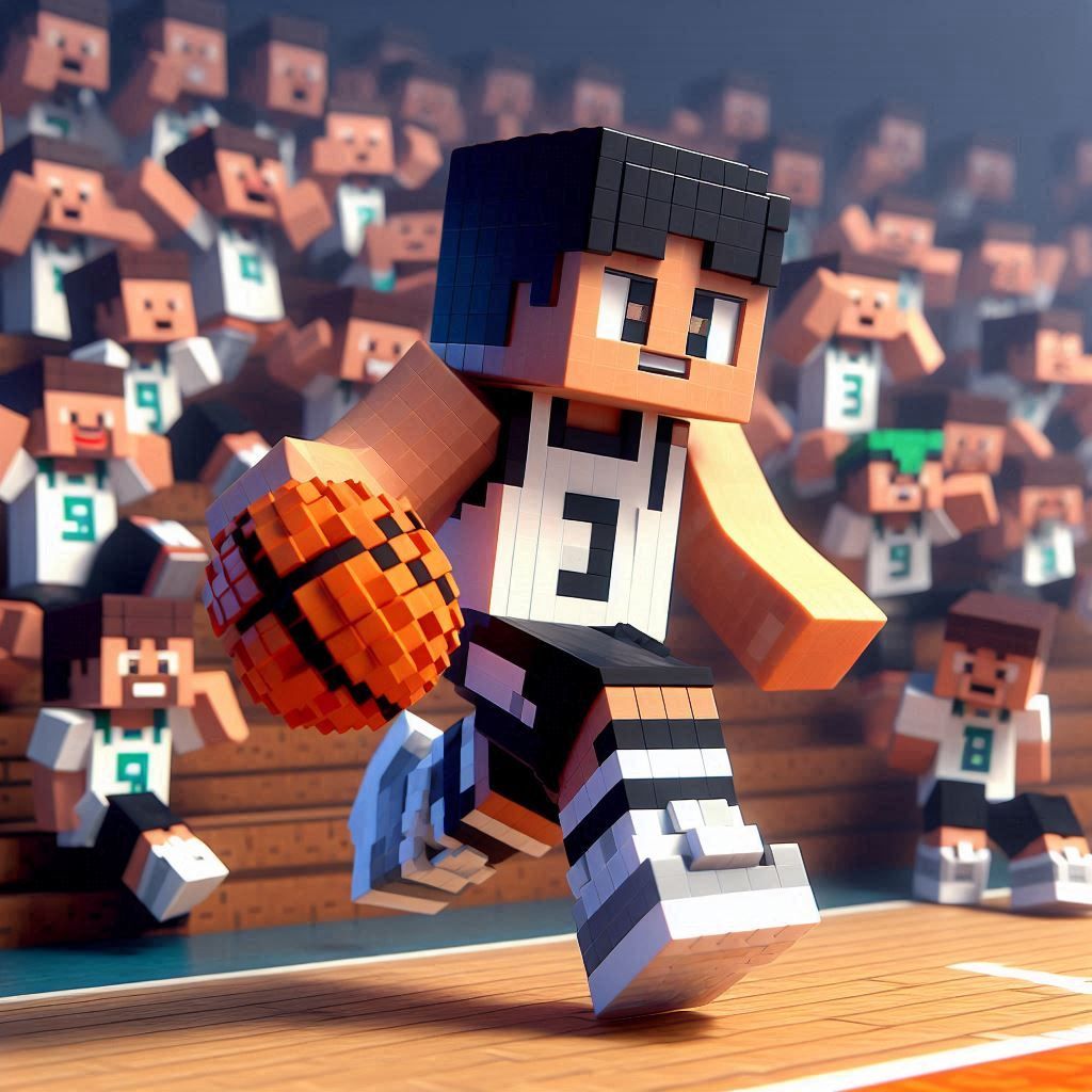 Basketball Champion Style Minecraft Skin Generator