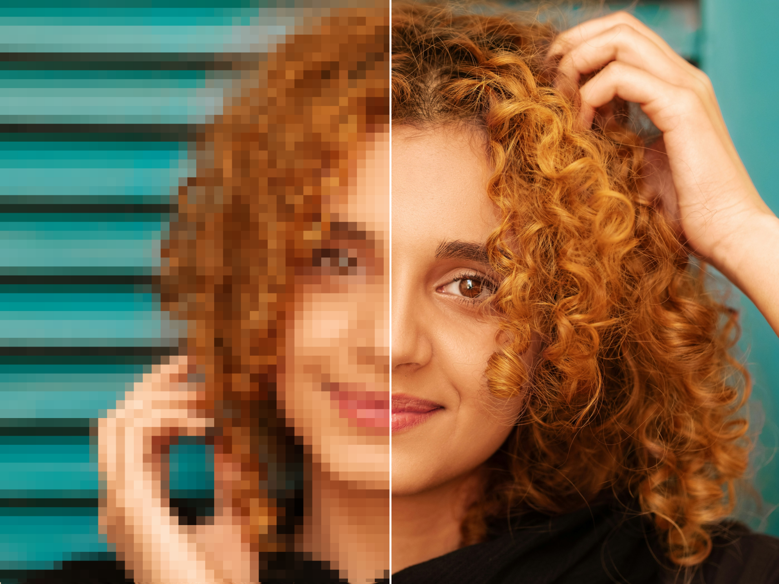 Blurry image enhancer fix preview