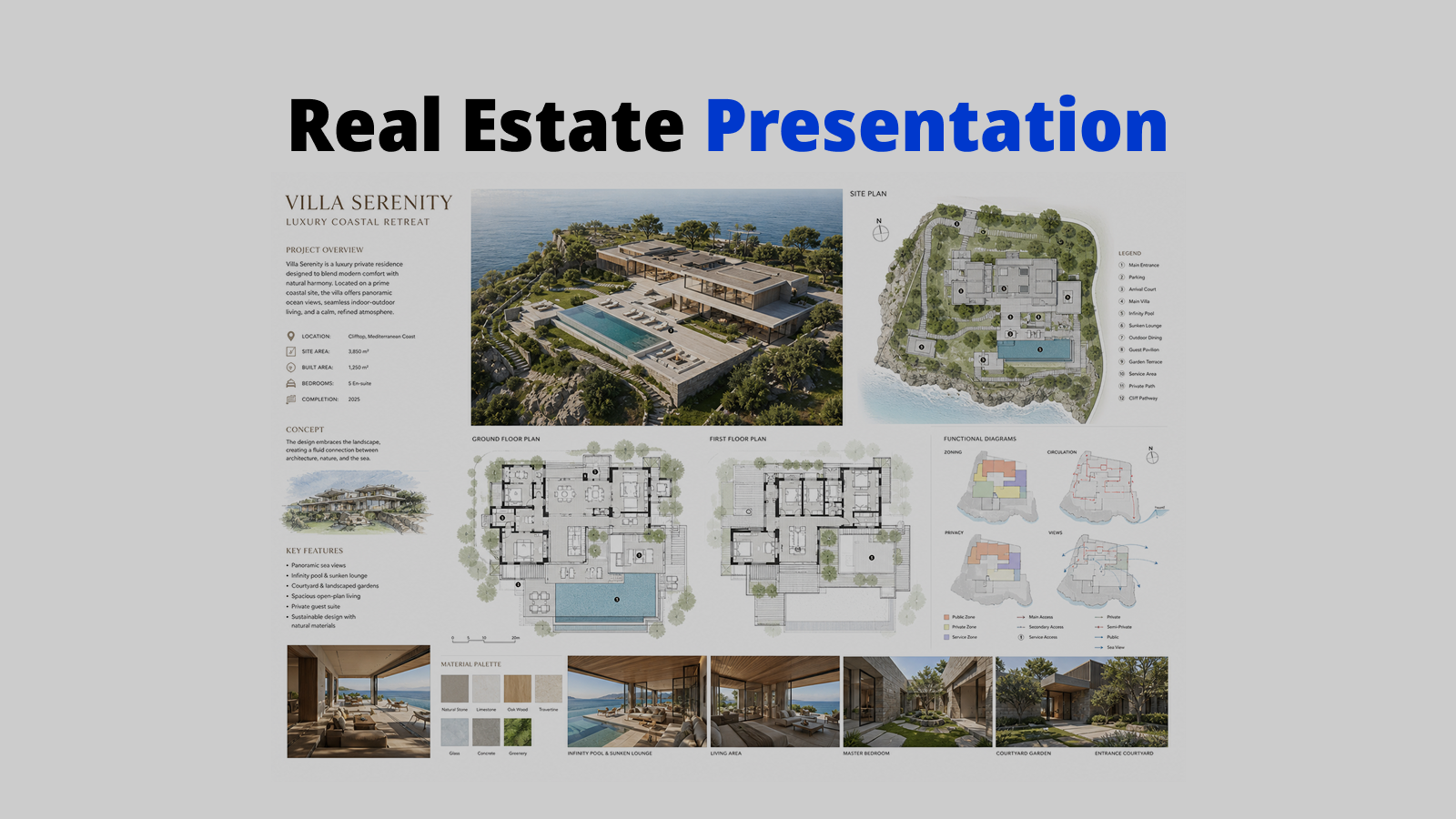 AI-generated effect of Real Estate Presentation