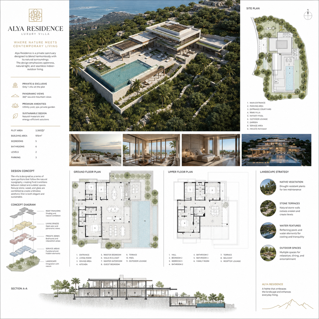 Real Estate Presentation Rendering