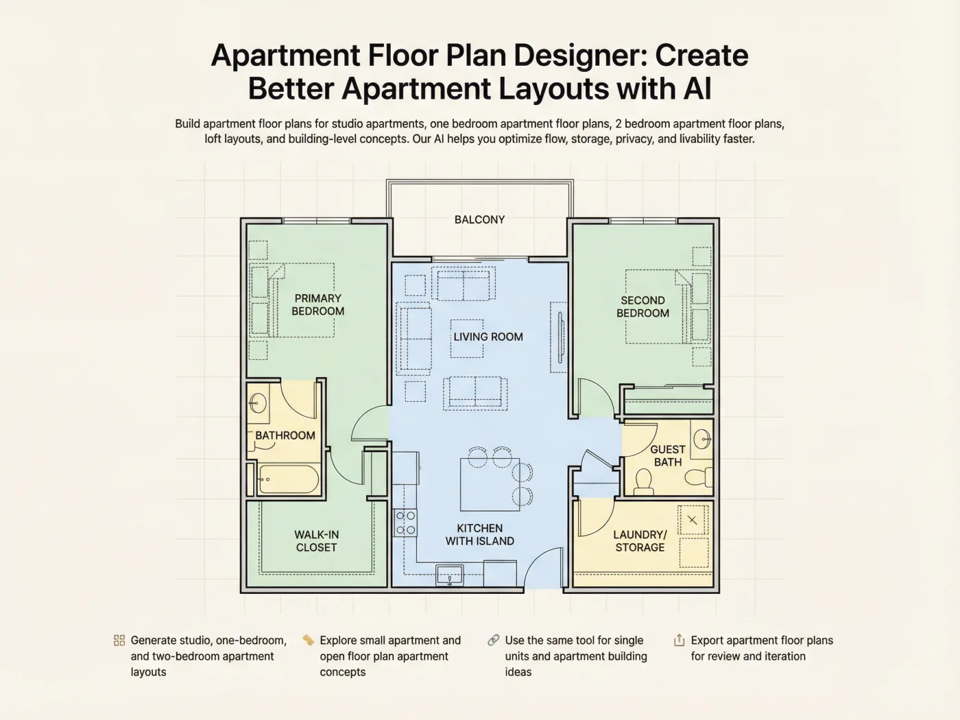 Apartment floor plan planning inspiration
