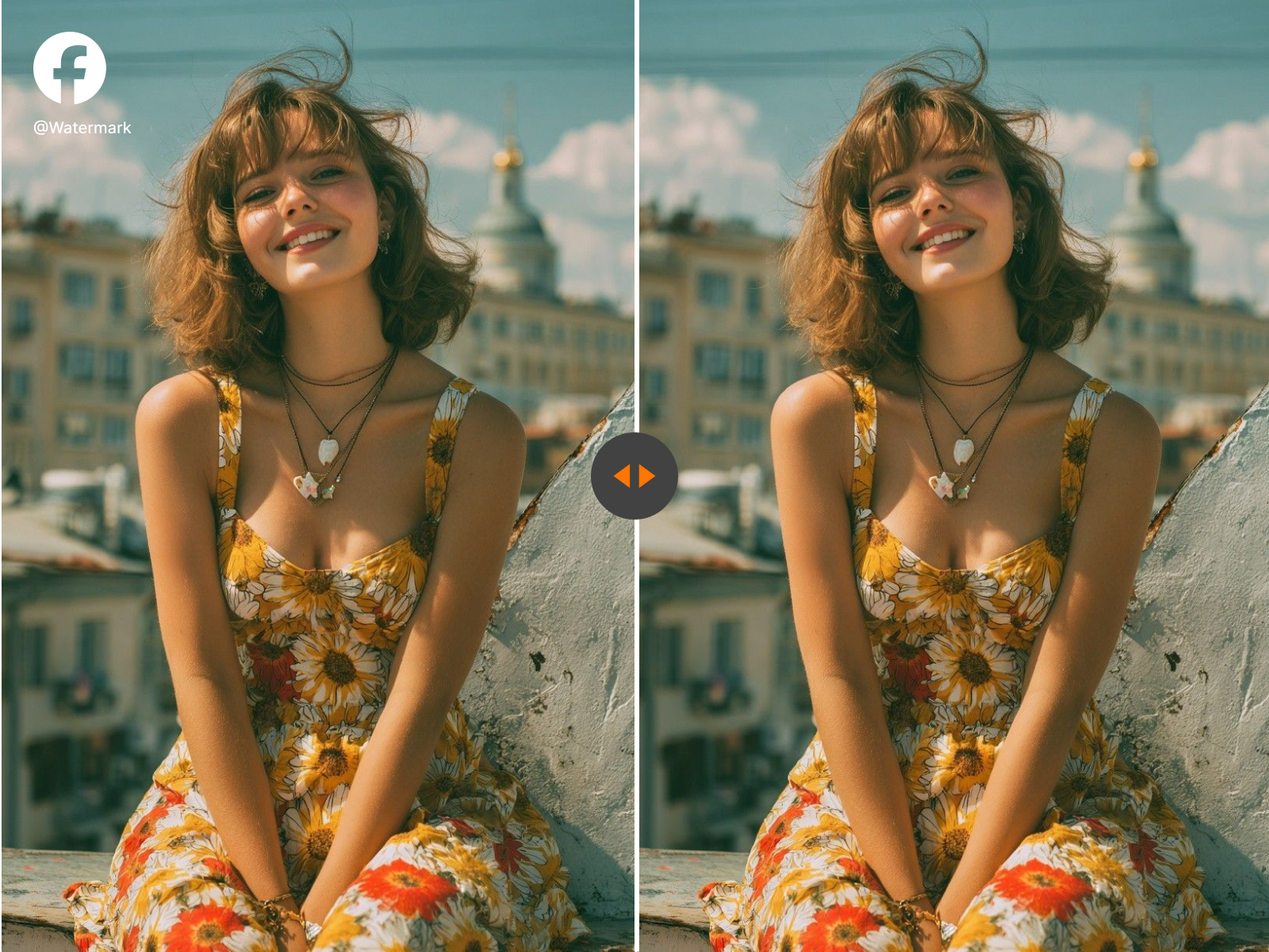 Facebook photo and video cleanup example